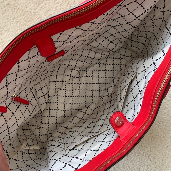 Kate Spade Cobble Hill Large Tote Bag Red - Picture 4 of 8